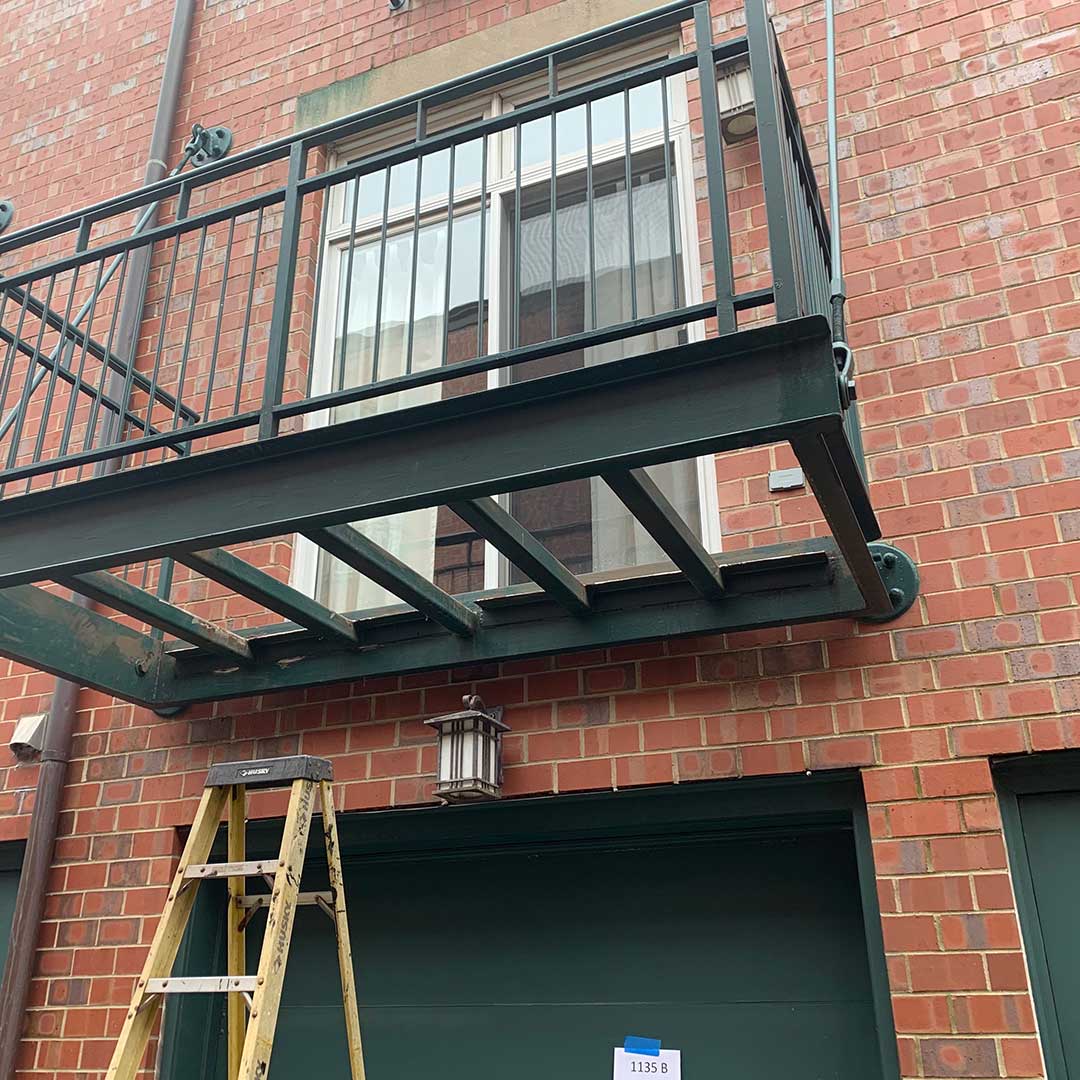 Wrought Iron Balcony Railing